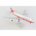 Yendo 1-200 Scale No.Tc-Trk Reg Turkish Government 747-8 W-Gear Model Airplane YE3449045